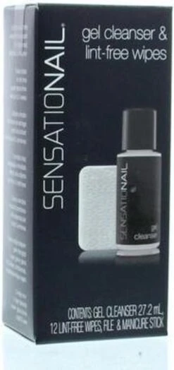 Sensationail Gel Cleanser & Lint-Free Wipes -Cosmetische Kortingen Winkel 566x1200 3