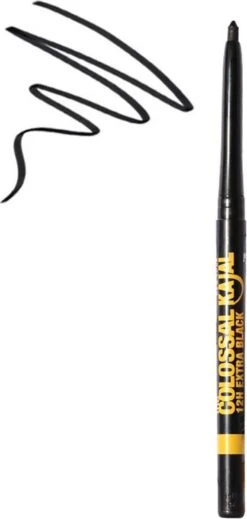 Maybelline The Colossal Kajal Oogpotlood - Extra Black -Cosmetische Kortingen Winkel 571x1200 6
