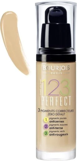Bourjois 123 Perfect Foundation - 54 Beige Foncé 20 Bourjois 123 Perfect Foundation - 54 Beige Foncé -Cosmetische Kortingen Winkel 572x1200