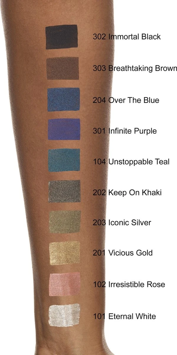 L'Oréal Paris Infallible Eye Paint - 203 Iconic Silver - Oogschaduw 7 L'Oréal Paris Infallible Eye Paint - 203 Iconic Silver - Oogschaduw - Afbeelding 5