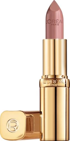 L’Oréal Paris Make-Up Designer Color Riche Satin Lipstick - 231 Sepia Silk - Nude - Verzorgende Lippenstift Met Arganolie Voor Een Comfortabel Gevoel - 4,54 Gr -Cosmetische Kortingen Winkel 600x1200 5