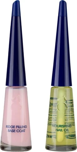 Herome Combi-Pack Voedende Nagelolie & Ridge Filling Base Coat (Nourishing Nail Oil & Ridge Filling Base Coat) - Herstelt Nagels, Maakt De Nagels Veerkrachtig & Vult Oneffenheden Op. Maakt De Nagel Egaal En Glad - 2*10ml. -Cosmetische Kortingen Winkel 610x1200 6