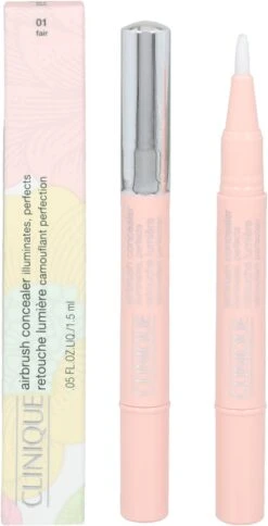 Clinique - Airbrush Concealer Brightening Corrector 1.5 Ml 01 Fair - -Cosmetische Kortingen Winkel 613x1200
