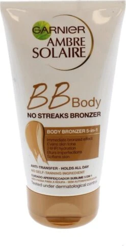 Garnier Ambre Solaire No Streaks BB Body Bronzer - 150 Ml -Cosmetische Kortingen Winkel 615x1200