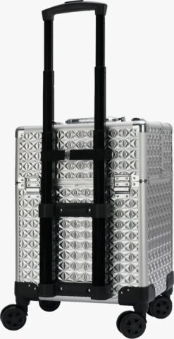 Beauty Koffer Zilver | Beautycase / Beautykoffer / Trolley Van Aluminium - 8 Wielen - Kapper Koffer - Tattoo Koffer - Nagel Koffer - Make-up Koffer -Cosmetische Kortingen Winkel 617x1200 5
