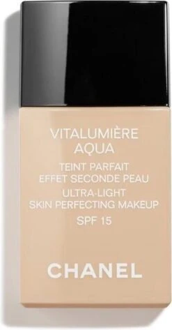 Chanel Vitalumiere Aqua Foundation - 30 Beige - SPF15 - 30 Ml -Cosmetische Kortingen Winkel 626x1200 1
