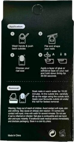 Merkloos Press On Nails - Nep Nagels - Zwart Wit - Almond - Manicure - Plak Nagels - Kunstnagels Nailart - Zelfklevend 11 Merkloos Press On Nails - Nep Nagels - Zwart Wit - Almond - Manicure - Plak Nagels - Kunstnagels Nailart - Zelfklevend -Cosmetische Kortingen Winkel 626x1200 5