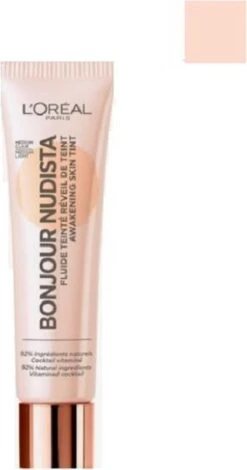 L'Oréal Paris Bonjour Nudista BB Cream - 01 Clair/Fair -Cosmetische Kortingen Winkel 631x1200 1