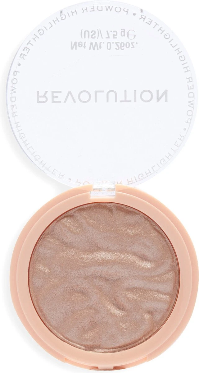 Makeup Revolution - Re-Loaded Just My Type - Highlighter 6 Makeup Revolution - Re-Loaded Just My Type - Highlighter - Afbeelding 4