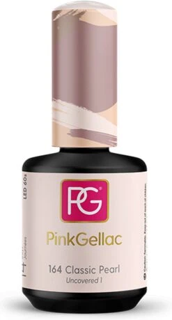 Pink Gellac - Classic Pearl - Gellak - Vegan - Wit - Glanzend - 15ml -Cosmetische Kortingen Winkel 645x1200 4