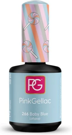 Pink Gellac - Baby Blue - Gellak - Vegan - Blauw - Glanzend - 15ml -Cosmetische Kortingen Winkel 646x1200 3