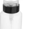 Merkloos Pompdispenser (mendapomp) - 210 Ml - Zwart - Ideaal Voor Vloeistof Binnen De Pedicure / Manicure / Nagelspecialiste /schoonheidssalon -Cosmetische Kortingen Winkel 648x1200 4