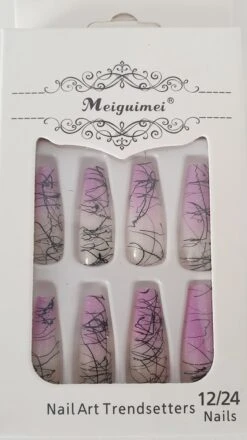 Zelfklevende Kunstnagels-plaknagels-nepnagels