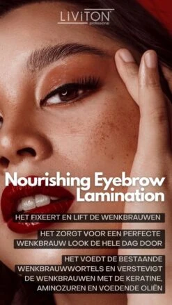Liviton Eyebrow Lamination - Wenkbrauwgel - Brow Gel - Transparant - 50 Ml 18 Liviton Eyebrow Lamination - Wenkbrauwgel - Brow Gel - Transparant - 50 Ml -Cosmetische Kortingen Winkel 675x1200 6