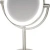 HoMedics MIR8150 Dubbelzijdige Make Up Spiegel Met Verlichting - Vrijstaand - 7x Vergroting - Spiegel Met Ringverlichting -Cosmetische Kortingen Winkel 680x1200 8