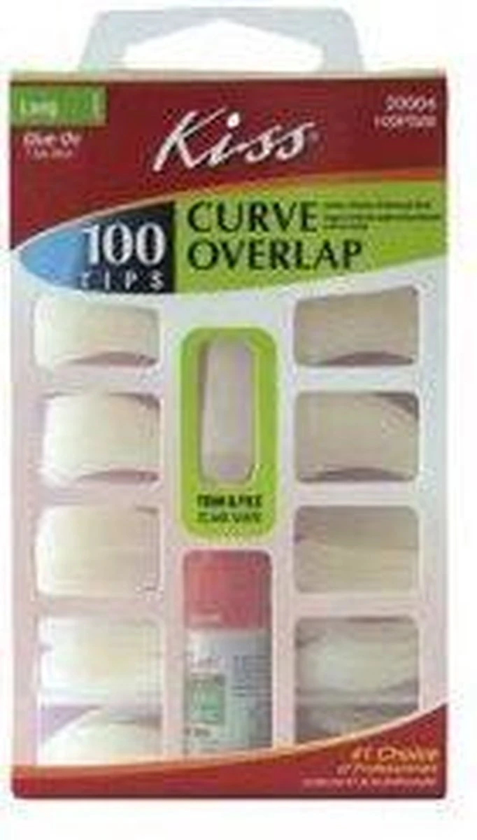 Kiss Nail & Lym Curve Overlap - 100 Stuks - Nageltips 4 Kiss Nail & Lym Curve Overlap - 100 Stuks - Nageltips - Afbeelding 2