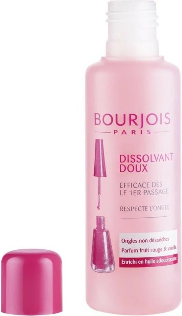 Bourjois Dissolvant Nagellakremover - 125 Ml 4 Bourjois Dissolvant Nagellakremover - 125 Ml - Afbeelding 2