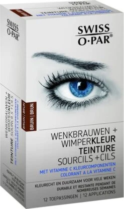 Swiss O Par - Wenkbrauw- En Wimperverf Bruin 1 Set -Cosmetische Kortingen Winkel 710x1200 5