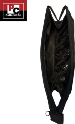 2 STUKS: Etui | Make-up Tasje | Reistas | Sieradentasje | Zwart -Cosmetische Kortingen Winkel 723x1200 9