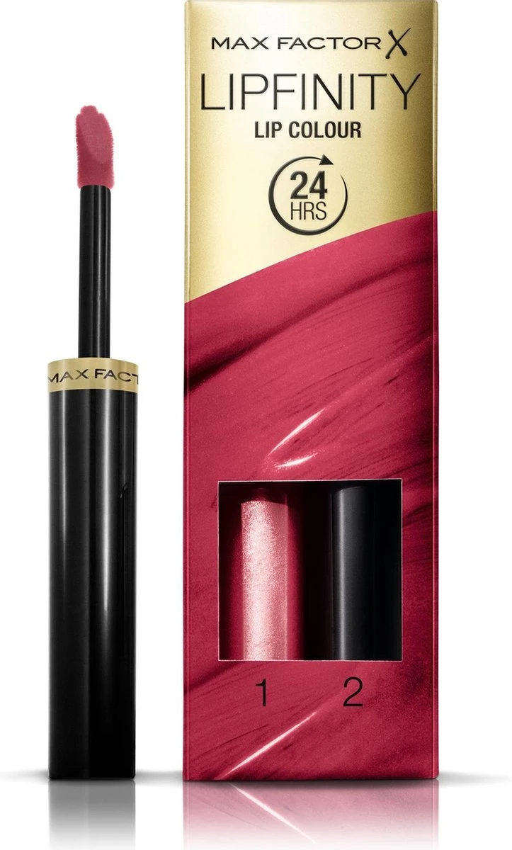 Max Factor Lipfinity Lip Colour Lippenstift - 335 Just In Love 12 Max Factor Lipfinity Lip Colour Lippenstift - 335 Just In Love - Afbeelding 10