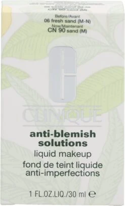 Clinique Anti Blemish Solutions Liquid Foundationl - 06 Fresh Sand -Cosmetische Kortingen Winkel 730x1200