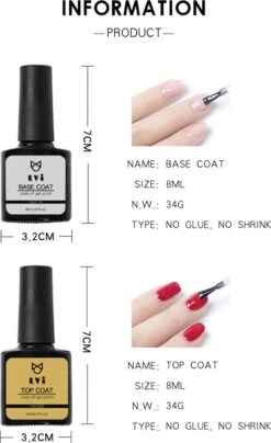 Elvi Polygel Nagels Kit - 6x15 Perfecte Polygel Kleuren Voor De Feestdagen- Nagelverlenging - Polyacryl UV Nagellak-Quick Extension Set- Polygel Color Changing Red-Pink-Polygel Starterspakket- UV Base & Top Coat-Slip Solution-100 Nagel Tips- -Cosmetische Kortingen Winkel 733x1200 7