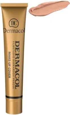 Dermacol - Make-up Cover - 30 Ml - Waterproof - Tint 215 -Cosmetische Kortingen Winkel 734x1200