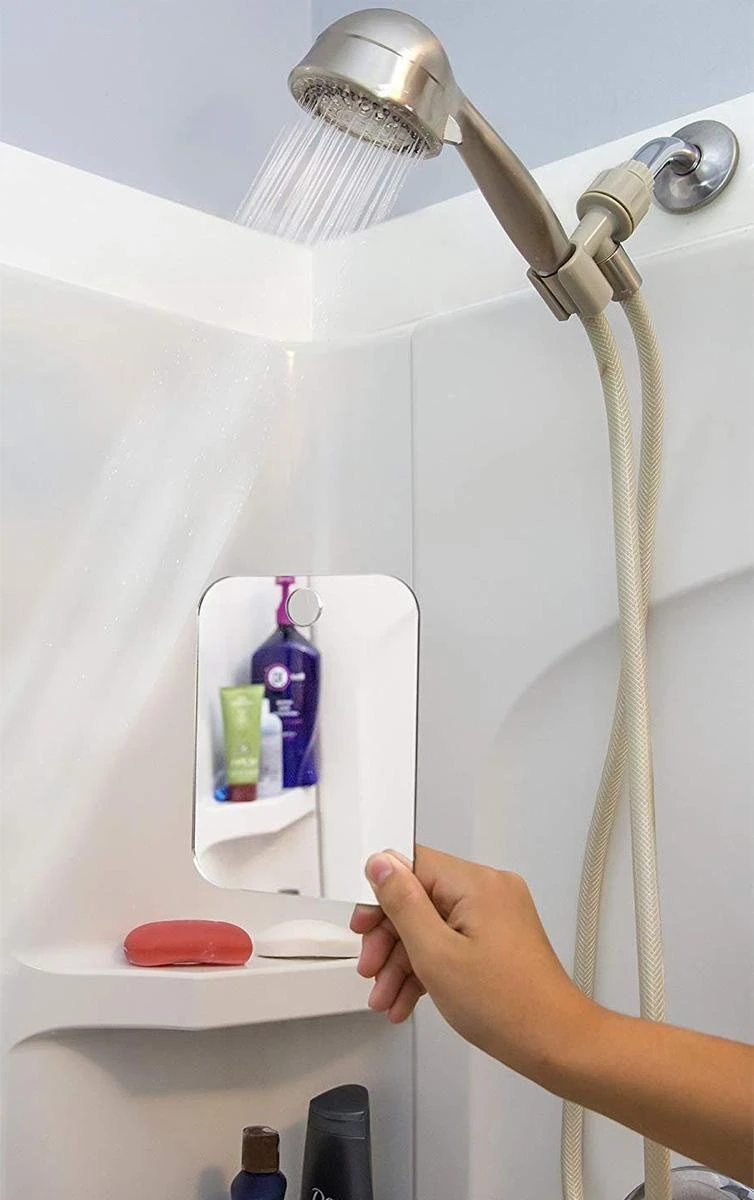 Merkloos Make-up Spiegel Wit - Spiegeltje - Badkamer Spiegel - Waterbestendig - Reisspiegel - 17 X 13 Cm 8 Merkloos Make-up Spiegel Wit - Spiegeltje - Badkamer Spiegel - Waterbestendig - Reisspiegel - 17 X 13 Cm - Afbeelding 6