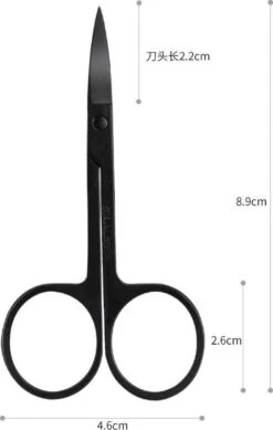 Medies - Professionele Schaar Voor Wenkbrauwen | Wenkbrauw Schaartje | Wenkbrauwschaar | Wenkbrauw Schaar | Gebogen Schaar| Schaar Voor Baard | Wenkbrauw Trimmer | Baardschaar - RVS - Zwart 13 Medies - Professionele Schaar Voor Wenkbrauwen | Wenkbrauw Schaartje | Wenkbrauwschaar | Wenkbrauw Schaar | Gebogen Schaar| Schaar Voor Baard | Wenkbrauw Trimmer | Baardschaar - RVS - Zwart -Cosmetische Kortingen Winkel 762x1200 3