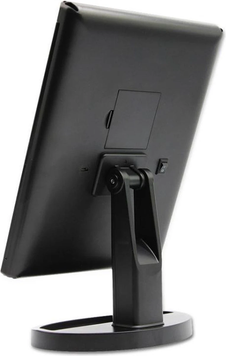 Spiegel Met LED Verlichting - Make-upspiegel - Zwart 5 Spiegel Met LED Verlichting - Make-upspiegel - Zwart - Afbeelding 3