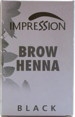 Impression Henna Wenkbrauwverf | Zwart | Black | Noir | Brow Henna | Goed Voor Meer Dan 20 Behandelingen -Cosmetische Kortingen Winkel 768x1200 3