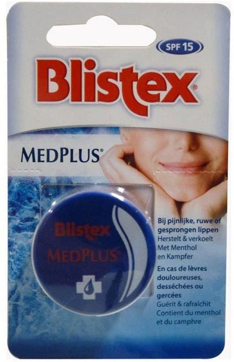 Blistex Med Plus Potje - 7 Gr - Lippenbalsam 10 Blistex Med Plus Potje - 7 Gr - Lippenbalsam - Afbeelding 8