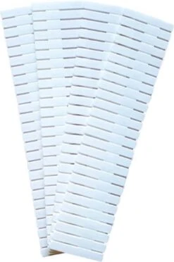 Merkloos Kunststof Ladeverdeler - Lade Organizer - Set Van 4 Stuks - Voor Kleding/Keuken/Bureau/Make-Up - Op Maat Te Knippen - 37x7CM - Wit -Cosmetische Kortingen Winkel 797x1200 7