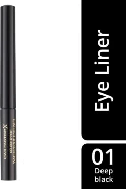 Max Factor Colour Xpert Waterproof - 01 Deep Black - Zwart - Eyeliner -Cosmetische Kortingen Winkel 800x1200 26