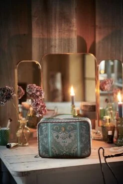 Pip Studio Grote Toilettas - Kyoto Festival - Groen - 27x19x10cm -Cosmetische Kortingen Winkel 800x1200 44