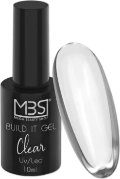 BIAB Gel- Build It Gel- 10ML-Builder In A Bottle- MBS- Clear- Gelnagels