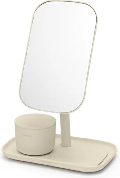 Brabantia ReNew Make-up Spiegel - Met Accessoireschaal - Soft Beige 22 Brabantia ReNew Make-up Spiegel - Met Accessoireschaal - Soft Beige -Cosmetische Kortingen Winkel 811x1200 4