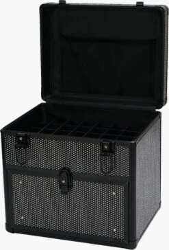 Nagel Beautycase / Beautykoffer Zwart Kleur - Kapper - Tattoo - Nagel - Visagie - Make-up - Cosmetica - Schmink - Beauty Case / Beauty Koffer -Cosmetische Kortingen Winkel 814x1200 5