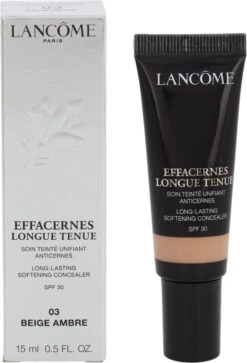 Lancôme Effacernes Longue Tenue Concealer 15 Ml - 03 Beige Ambre -Cosmetische Kortingen Winkel 817x1200