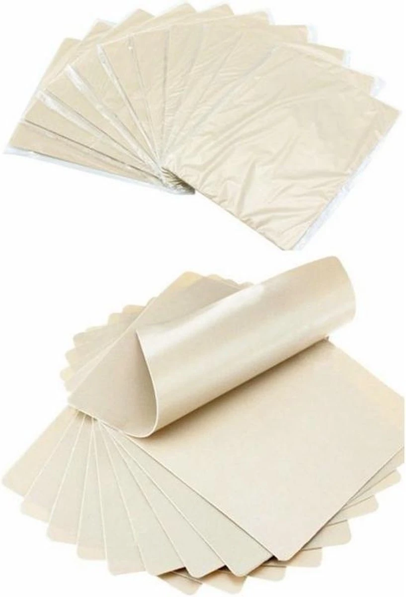 Tattoo Praktijk Huid 2 Stuks | Cosmetische Permanente Make-Up Tattoo Praktijk Nep Huid | 2 Stuks | Wenkbrauw En Lip Tattoo Praktijk Training Skin Voor Beginners | 19.5x14.5cm