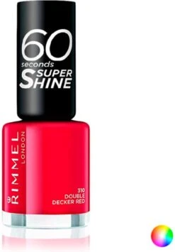 Rimmel London Rimmel 60 Seconds Super Shine Nagellak - 710 Oh My Cherry! -Cosmetische Kortingen Winkel 834x1200 6