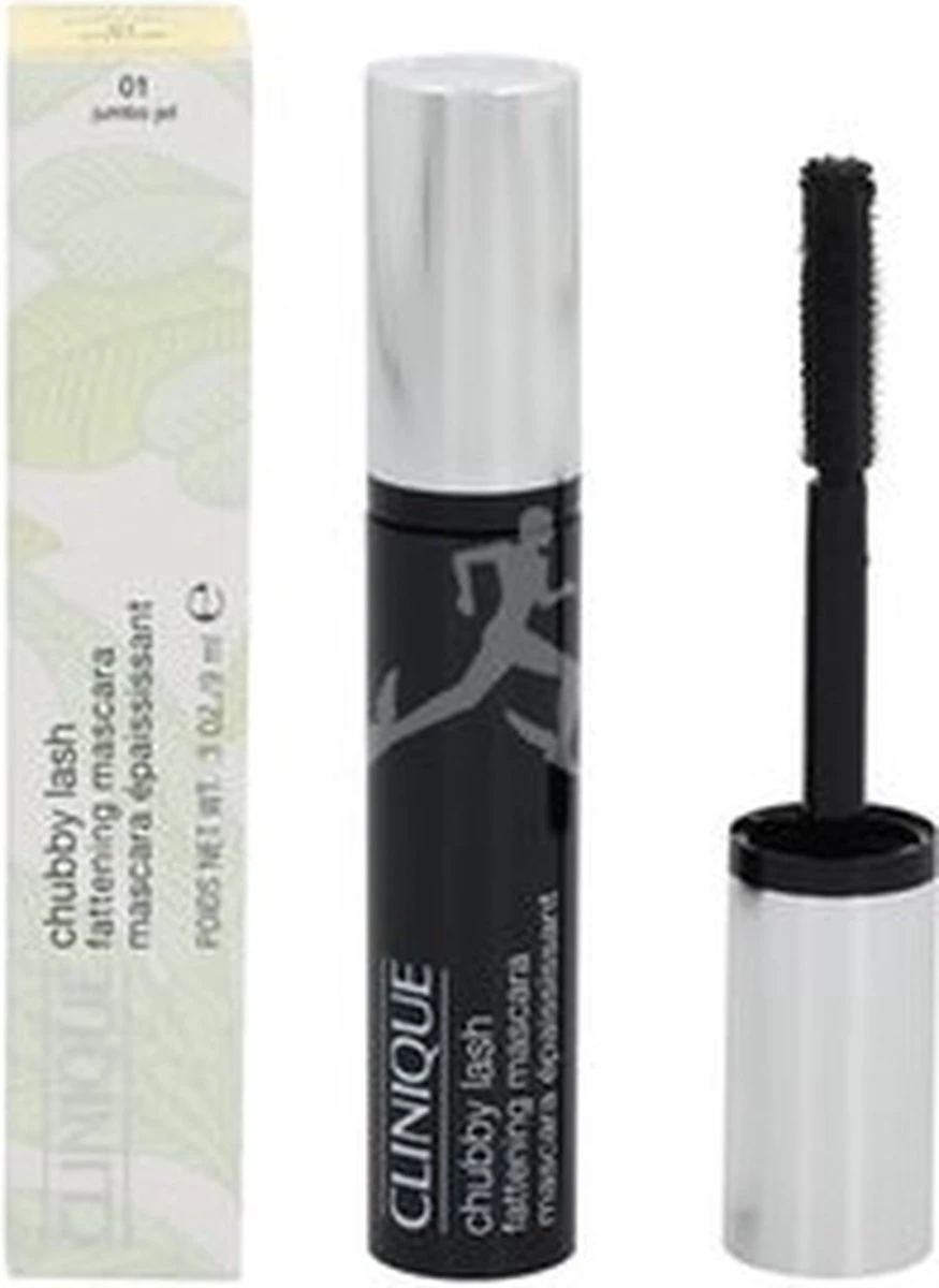 Clinique Chubby Lash Fattening Mascara - 01 Black - Zwart 4 Clinique Chubby Lash Fattening Mascara - 01 Black - Zwart - Afbeelding 2