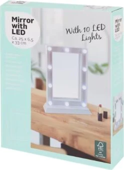 Make-up Spiegel Met Verlichting - Spiegel Met Led Verlichting - Led Lamp - Spiegel - Make-up Spiegel - Led Licht - Spiegel -Cosmetische Kortingen Winkel 875x1200 6
