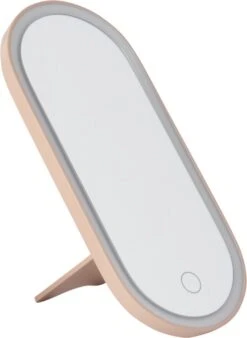 Peach Beauty Luxe Reis Beautycase - LED-spiegel - Dusty Pink - Oplaadbaar - Luxe Uitvoering -Cosmetische Kortingen Winkel 877x1200 2