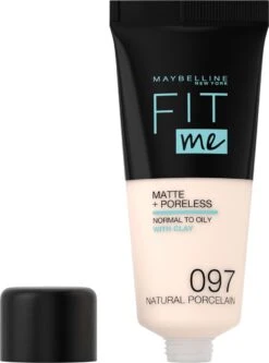 Maybelline New York - Fit Me Matte + Poreless Foundation - 097 Natural - 30 Ml 21 Maybelline New York - Fit Me Matte + Poreless Foundation - 097 Natural - 30 Ml -Cosmetische Kortingen Winkel 891x1200 1
