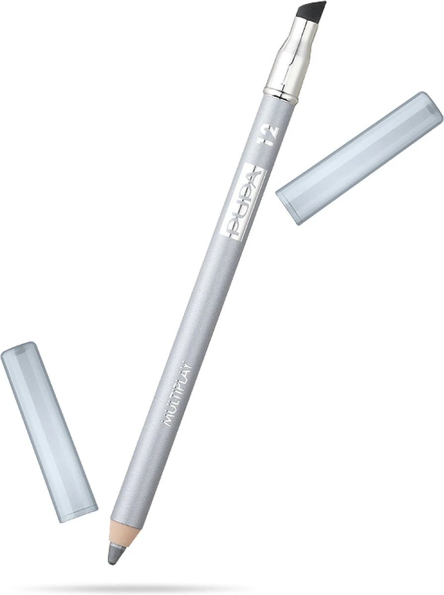 Pupa Milano Multiplay Oogpotlood - 12 Grey Blue 4 Pupa Milano Multiplay Oogpotlood - 12 Grey Blue - Afbeelding 2