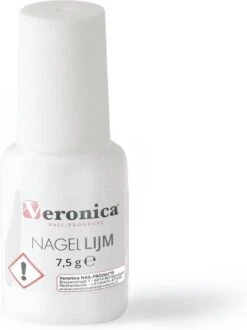 Veronica Nail Products Nagel Tip Lijm - In Een Flesje Met Kwastje