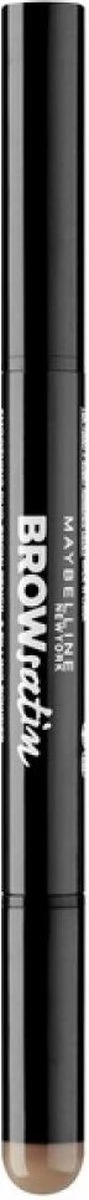 Maybelline Brow Satin Duo - 02 Medium Brown - Bruin - Wenkbrauwpotlood En Poeder 3 Maybelline Brow Satin Duo - 02 Medium Brown - Bruin - Wenkbrauwpotlood En Poeder
