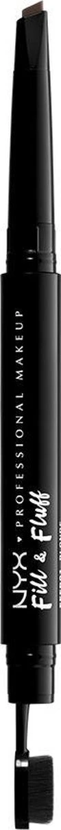 NYX Professional Makeup Fill & Fluff Eyebrow Pomade Pencil - Brunette FFEP06 - Wenkbrauwpotlood