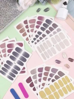 GUAPÀ® Nagelstickers & Nail Wraps - Nail Art - Nagel Folie - Diverse Kleuren Nail Wrap - 20 Vellen Nagelstickers -Cosmetische Kortingen Winkel 900x1200 53